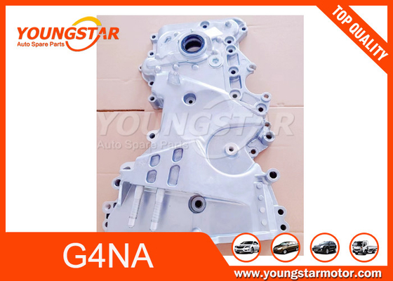 Copertura di orologeria in alluminio con pompa di olio per Hyundai G4NA 21350-2E030