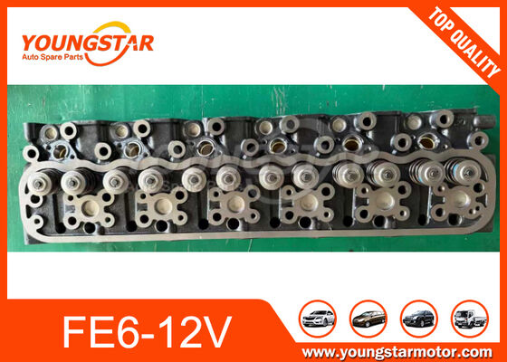 Assemblaggio completo della testa del cilindro per Nissan FE6-12V con 60000 Kms di garanzia e pacchetto neutro