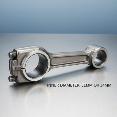 Bielle en acier pour Isuzu 4JB1 4JB1T avec diamètre intérieur 31 mm ou 34 mm