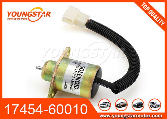 17454-60010 solenoide di arresto del combustibile 1745460010 17594-60014 per il trattore di Kubota