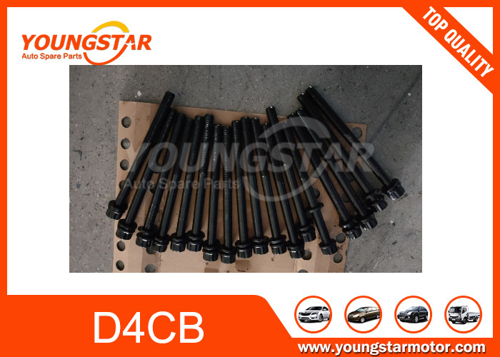 Kit di bulloni per la testa del cilindro per Hyundai D4CB 2.5L M12 / 125 * 153 18 PCS