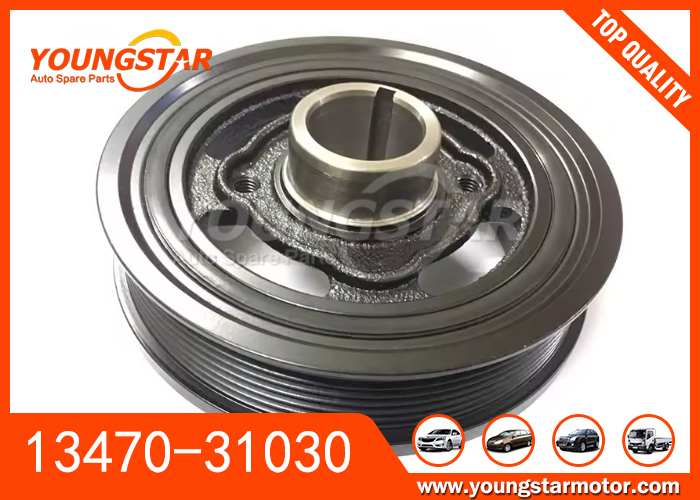 OEM 13470-31030 bilanciatore armonico con puleggia a ciglio per Toyota 2GRFE con garanzia di 60000 Kms