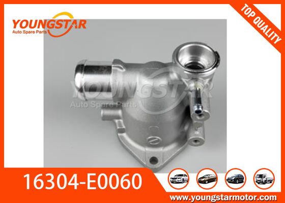 Toyota 16304-E0060 Alloggiamento dell'acqua di uscita Alloggiamento termostatico anti corrosione resistente alle perdite in lega di alluminio ad alta resistenza