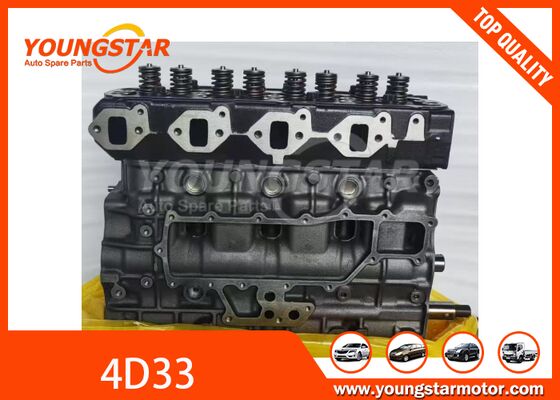 Motore Mitsubishi 4D33 Long Block 4.2L Diesel con qualità OEM e garanzia di 60.000 km