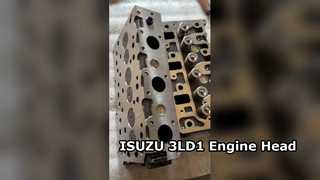 Testata del cilindro del motore dell'escavatore ISUZU 3LD1 3LD2